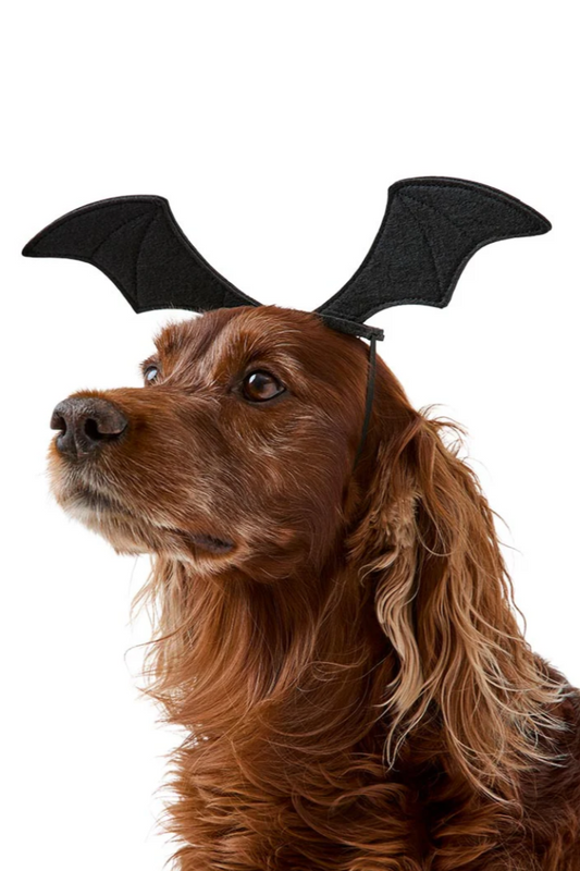 HALLOWEEN BAT WINGS HEADPIECE