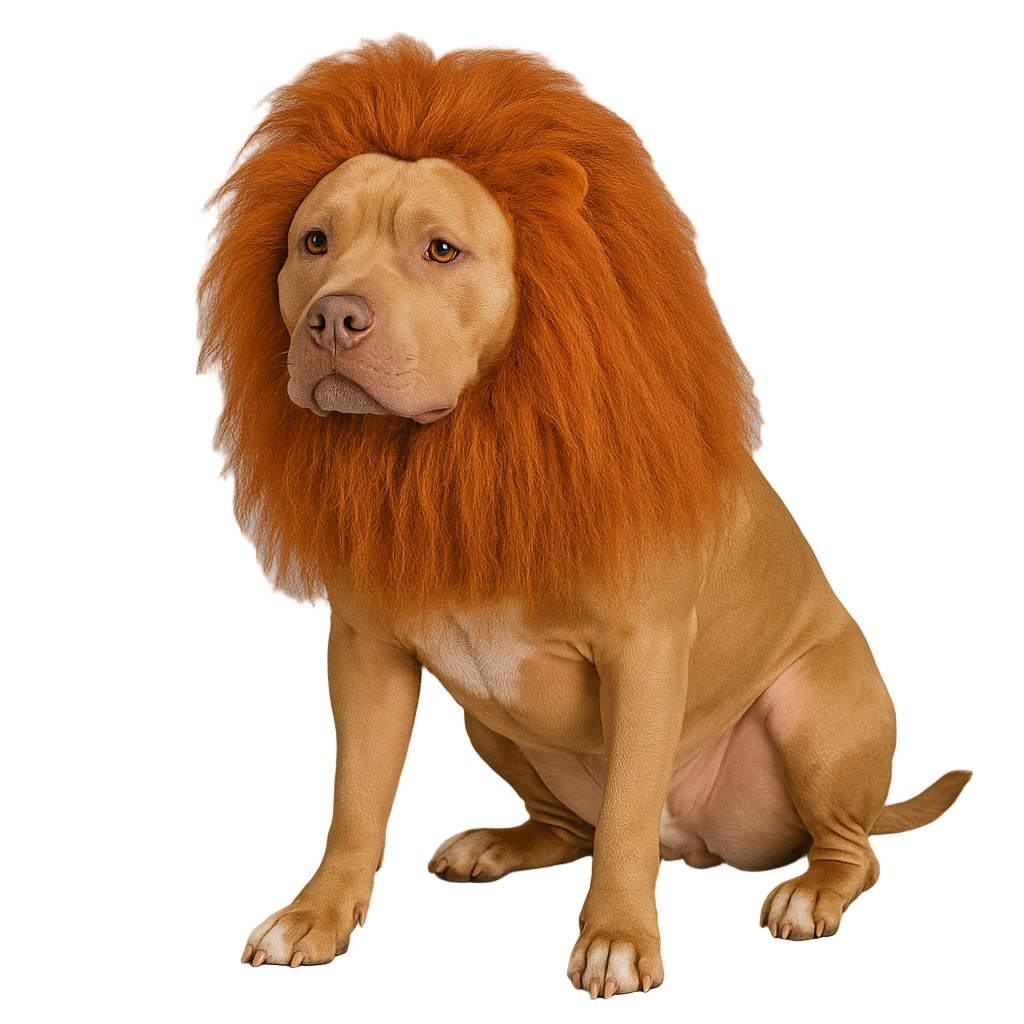 LION MANE DOG COSTUME