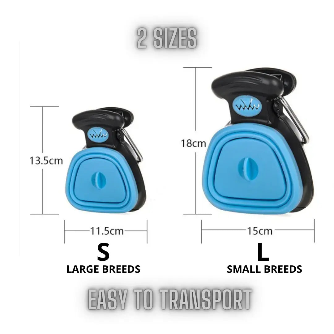 PORTABLE FOLDABLE DOG WASTE SCOOPER