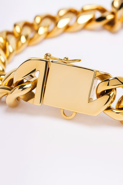 COLLAR DORADO LUXURY PUP