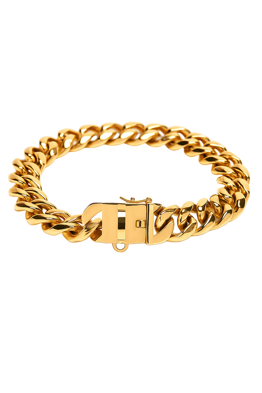 COLLAR DORADO LUXURY PUP